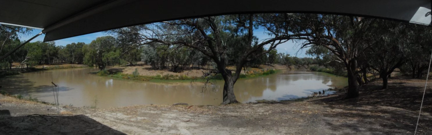 May's Bend from our awning