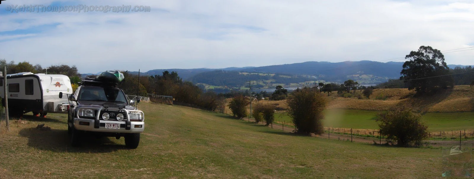 Huon River From Dillons Hill Road