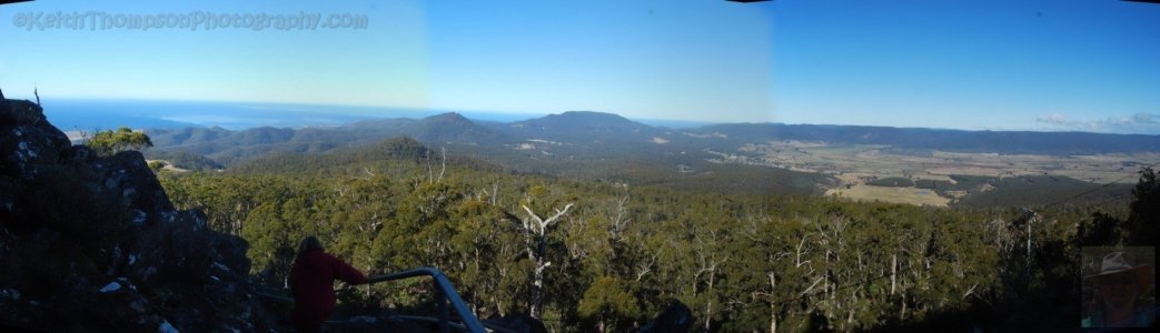 South Sister View to the South East South Sister View to the South East