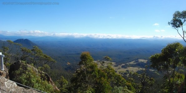 South Sister View to the West South Sister View to the West