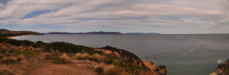 Goat Bluff Lookout towards Tasman Peninsula