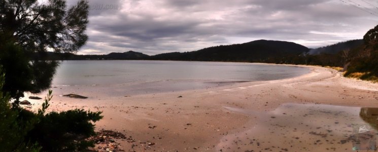 White Beach from Southern Endcp White Beach from Southern Endcp