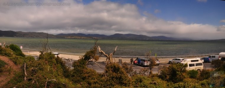 DEntrecasteaux Channel from Truganini Lookout DEntrecasteaux Channel from Truganini Lookout