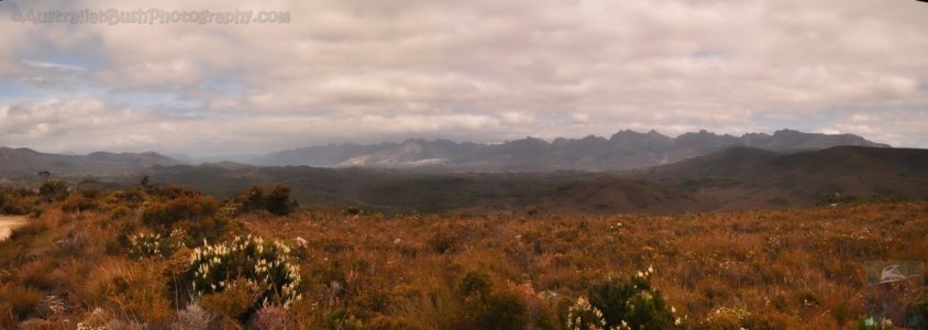 Ranges to South West from Red Kob Lookout