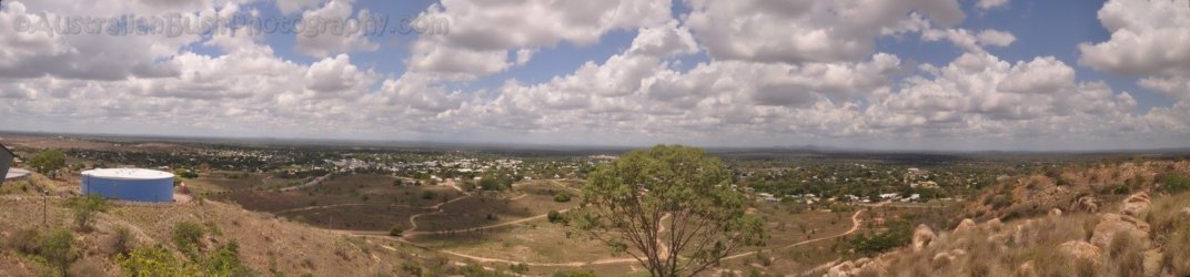 Charters Towers from Towers Hill Charters Towers from Towers Hill